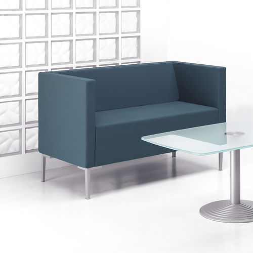 Divano contemporaneo - CUBIS - TALIN SRL - in tessuto / in pelle / imbottito