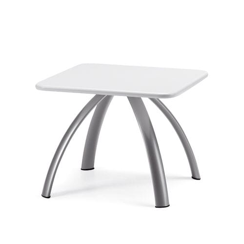 Tavolino basso contemporaneo - LAMBDA - TALIN SRL - in MDF / in faggio / in metallo