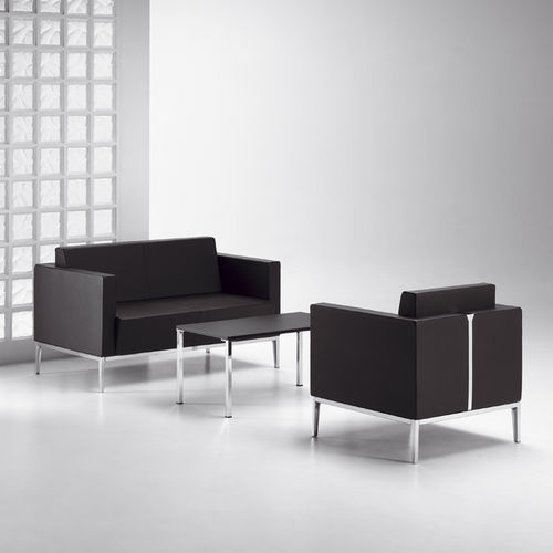 Tavolino basso contemporaneo - XILON - TALIN SRL - in metallo / in MDF / in faggio