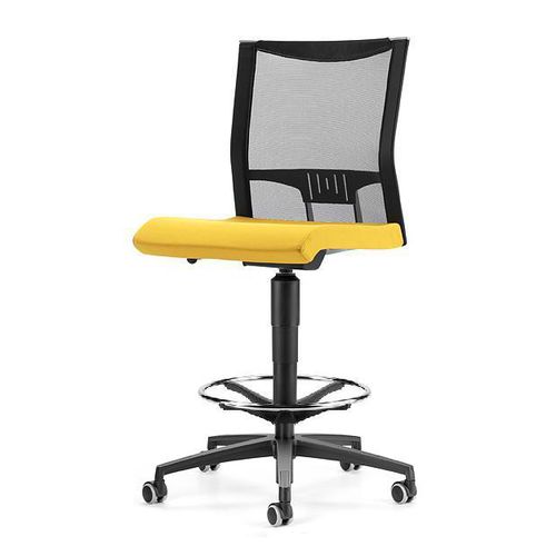 Sgabello operativo contemporaneo - AVIANET - TALIN SRL - in tessuto / con supporto in alluminio / con supporto in nylon