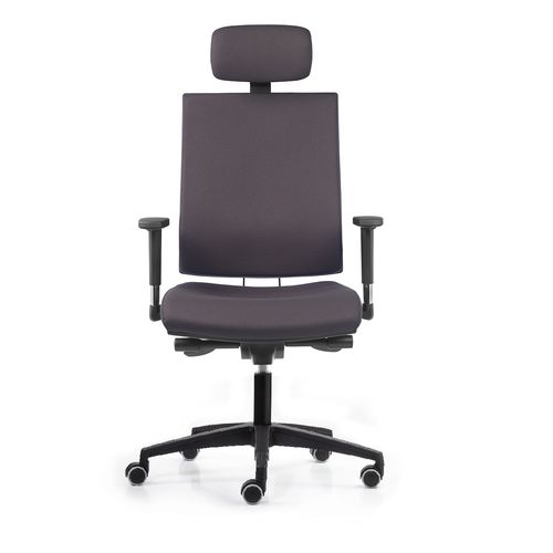 Poltrona direzionale contemporaneo - ALLY - TALIN SRL - in pelle / in tessuto / in cromo