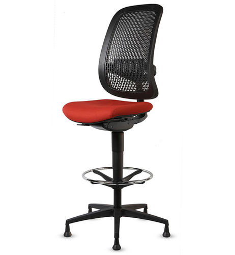 Sedia operativa in alluminio verniciato - GEA - TALIN SRL - in rete / in nylon / in copolimero