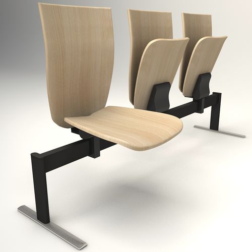 Sedia per auditorium contemporanea - VEKTEN - TALIN SRL - da interno / in tessuto / in faggio