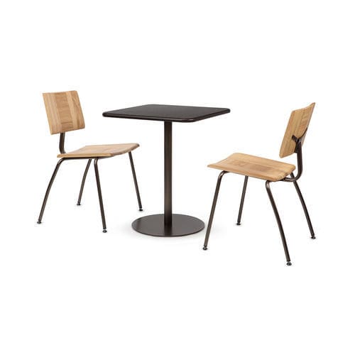 Sedia da pranzo contemporanea - EAGLE - TALIN SRL - da interno / da giardino / in rovere
