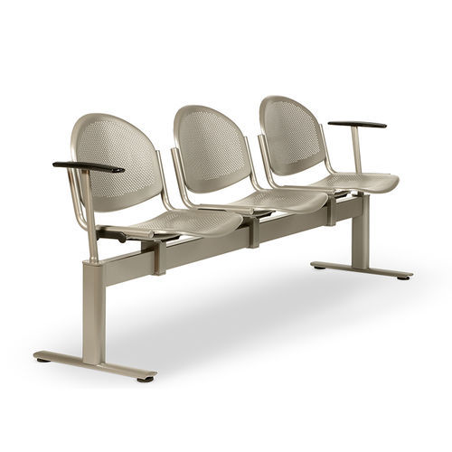Seduta su barra in metallo - IRON - TALIN SRL - in MDF / 2 posti / 3 posti