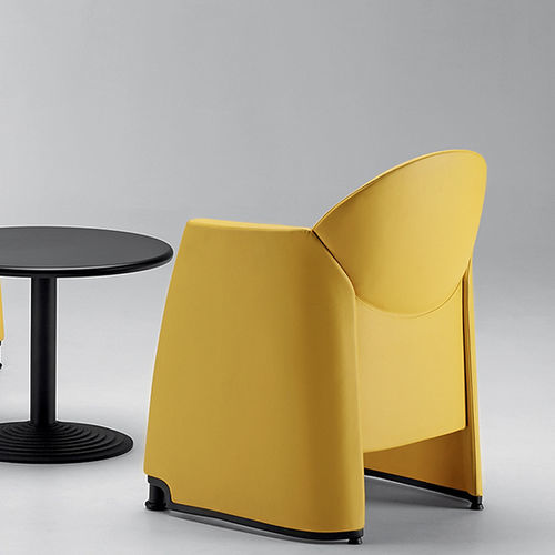 Sedia visitatore contemporanea - AXI  - TALIN SRL - da interno / in pelle / in tessuto