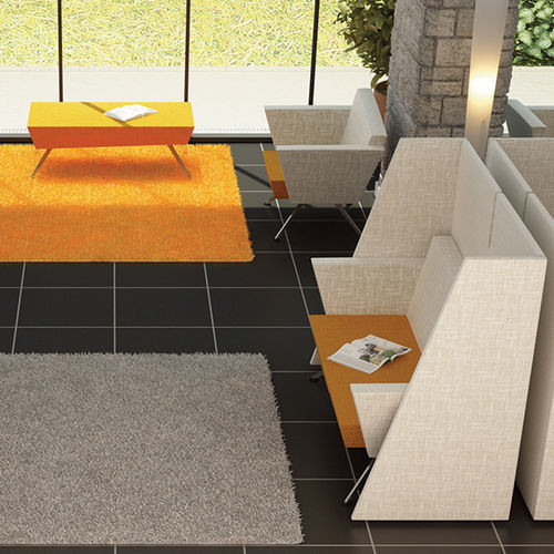 Divano contemporaneo - CORNER - TALIN SRL - in tessuto / in pelle / imbottito