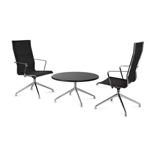 Sedia contemporanea - KEYPLUS - TALIN SRL - da interno / in alluminio / in pelle