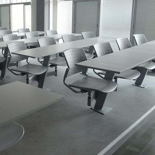 Sedia per auditorium contemporanea - DIDAKTA SLIM - TALIN SRL - da interno / in metallo / in alluminio