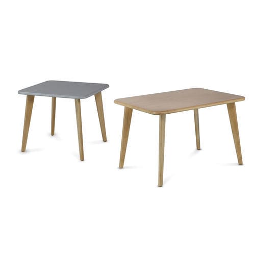 Tavolo contemporaneo - HIRO - TALIN SRL - in rovere / in faggio / in MDF