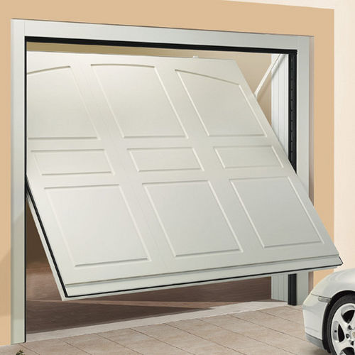 Porta basculante per garage - GRAPHIC - Ballan - in legno / in acciaio / automatica