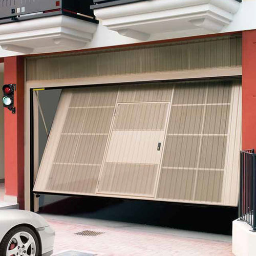 Porta basculante per garage - TRANSIT HF CITY - Ballan - in acciaio galvanizzato / automatica