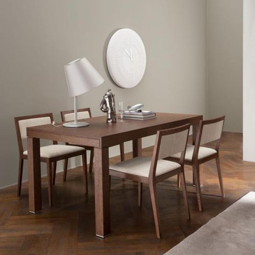 Tavolo contemporaneo - PEGASO" - Mobilgam - in legno / rettangolare / allungabile
