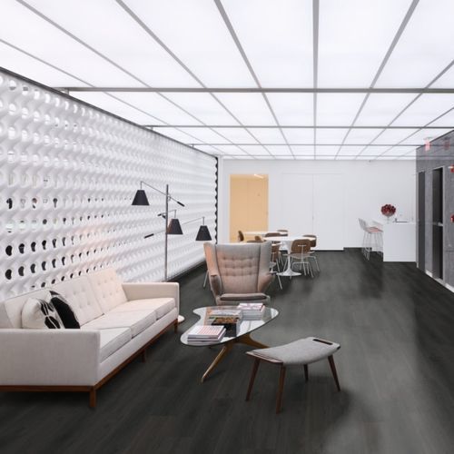 Pavimento ecologico - BURNED  - Aspecta Flooring - in vinile / da interno / per ufficio