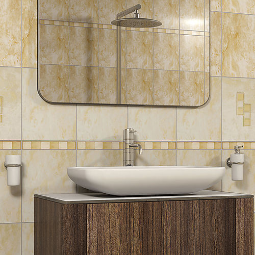 Piastrella in ceramica - ATENA - Kai Group - levigata / da bagno / da parete