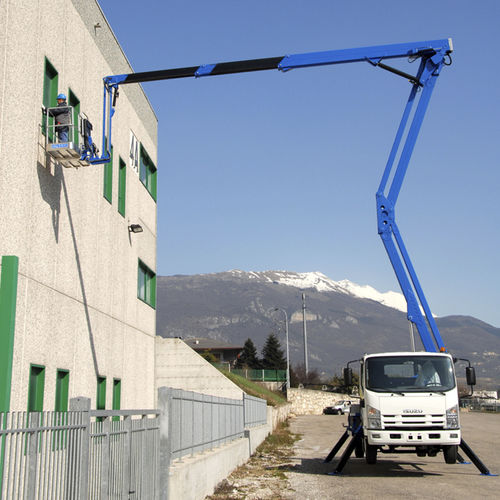 Piattaforma Aerea Per Cantiere - ZED 26 J - CTE - Da Esterno / Montata ...