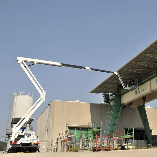 Piattaforma aerea per cantiere - ZED 29 J  - CTE - da esterno / montata su camion