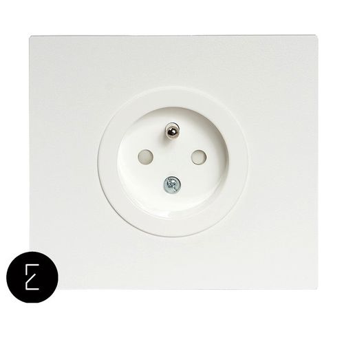 Presa di corrente - ECOOME Interrupteurs et prises design - doppia / tripla / da incasso