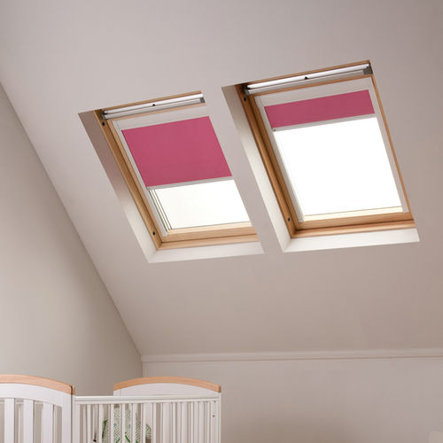 Tenda avvolgibile a rullo - PREMIUM FAKRO - Bloc Blinds - per finestra da tetto / in tessuto / occultante