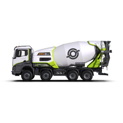 Camion betoniera elettrico - E9 - CIFA S.p.A - ibrido / per calcestruzzo / ibrido ricaricabile