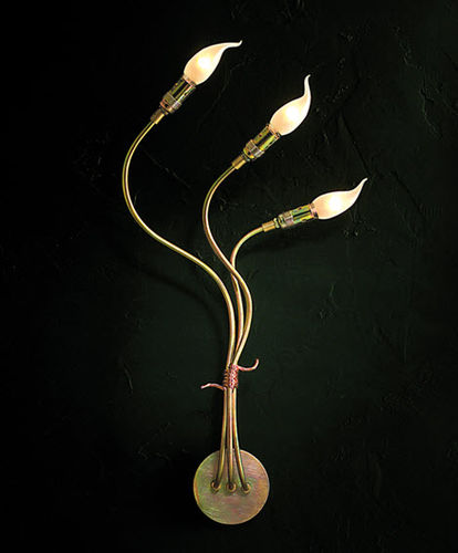 Applique contemporanea - ANEIS - lucifero illuminazione - da interno / in rame / fissa