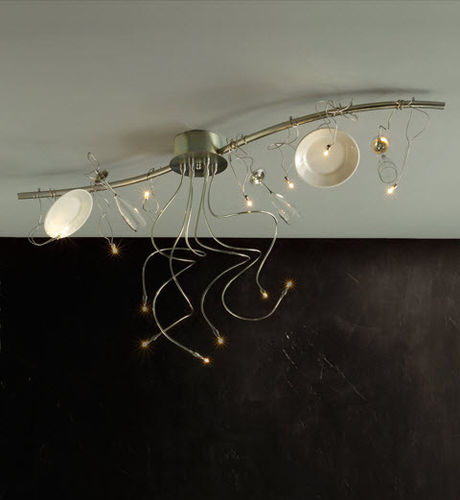 Plafoniera contemporanea - LA CENA E PRONTA - lucifero illuminazione - in metallo / LED / da interno