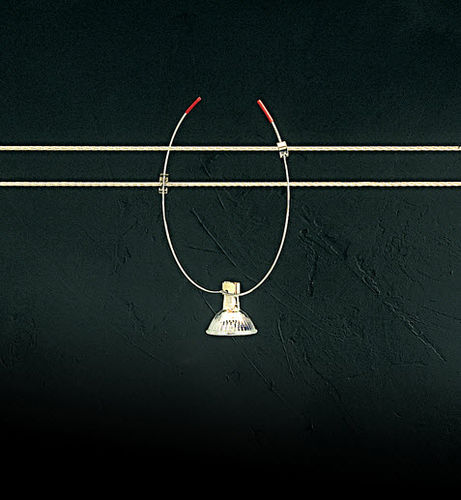 Illuminazione su cavi LED - BITRU - lucifero illuminazione - rotonda / lineare / in metallo