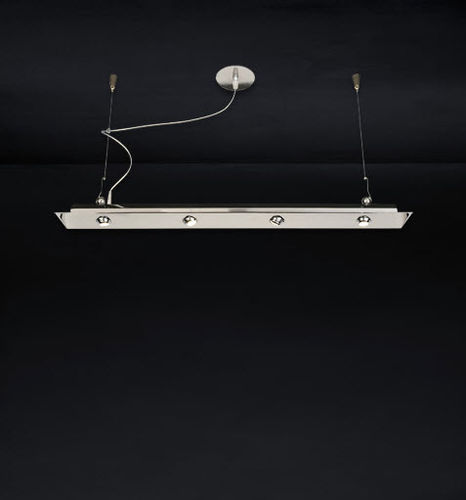 Luce a sospensione - NEU 018 - lucifero illuminazione - LED / rettangolare / IP20