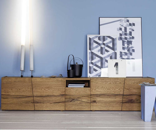 Mobile porta TV contemporaneo - Devina Nais - lowboard / in legno