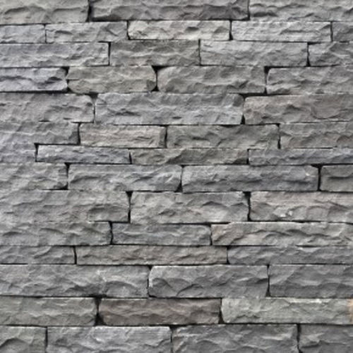 Paramento in pietra - LEDGESTONE : CHARCOAL BLACK - Asian Stones - per esterni / testurizzato / decorativo