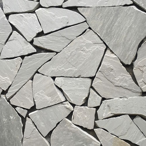 Tranciato in pietra naturale - FIELDSTONE : SMOKEY GREY - Asian Stones