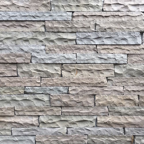 Tranciato in pietra naturale - LEDGESTONE : OLIVE BROWN - Asian Stones