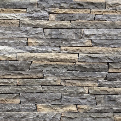 Paramento in pietra - LEDGESTONE : CHARCOAL RUST - Asian Stones - per esterni / testurizzato / decorativo