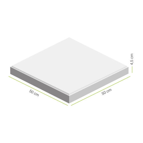 Lastricato in calcestruzzo - GRANICEM®: 50X50 - PVT