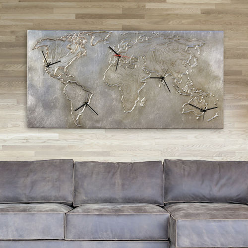 Orologio contemporaneo - P4546 - PINTDECOR - a muro / analogico / da interno