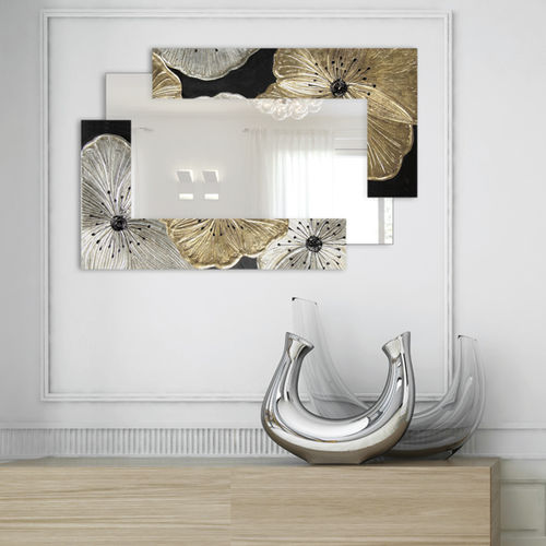 Specchio a muro - P4016 - PINTDECOR - contemporaneo / rettangolare / in resina