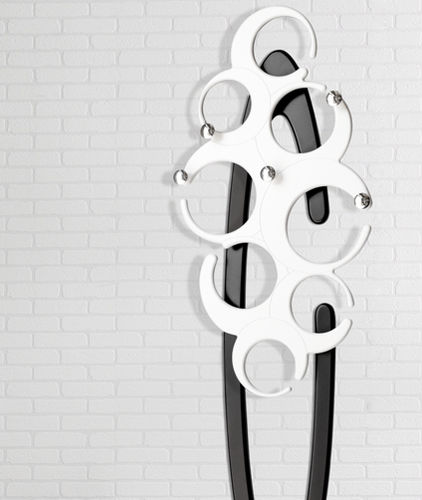 Appendiabiti da parete contemporaneo - P4342 - PINTDECOR - in metallo cromato / multiplo / laccato