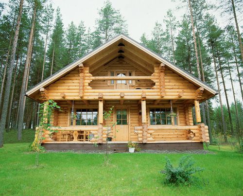 Casa prefabbricata - ARTICHOME : 96 - Artic House - in legno massiccio assemblato / ecologica / classica
