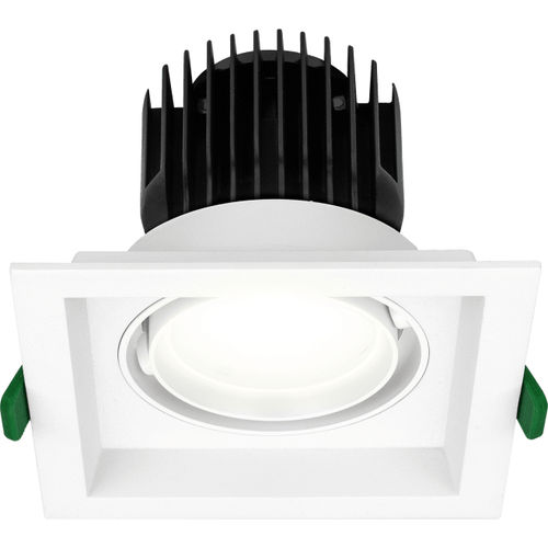Faretto da incasso - LUCECO - LED / quadrato / professionale
