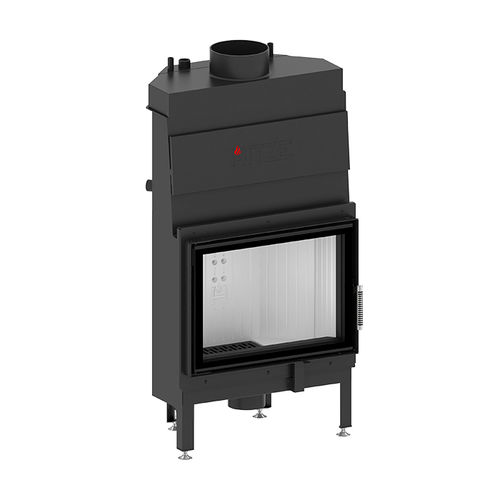 Inserto per camini a legna - ALAQS 59x43.S-D - Hitze - caldaia