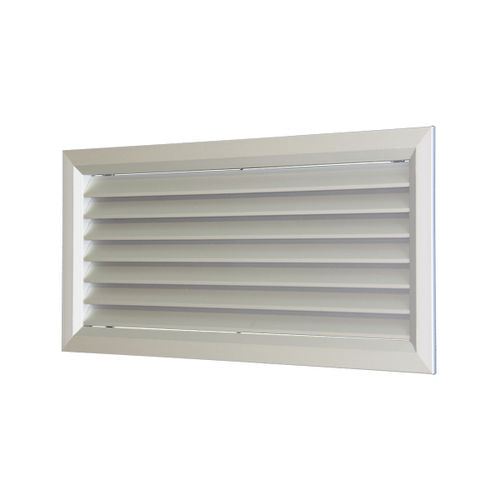 Griglia di ventilazione in acciaio inossidabile - AFA - tecno-ventil SpA - in alluminio anodizzato / rettangolare / per soffiaggio e ripresa d'aria