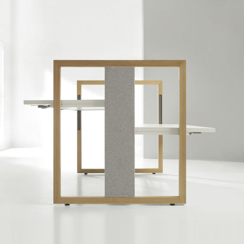 Scrivania direzionale - STAND UP R  - Mikomax Smart Office - contemporanea / in legno / in metallo