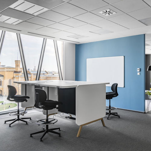 Scrivania direzionale - STAND UP - Mikomax Smart Office - contemporanea / in legno / in metallo