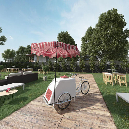 Carretto per gelati - PUSHY BIKE - Fricon - contract / refrigerato / in metallo