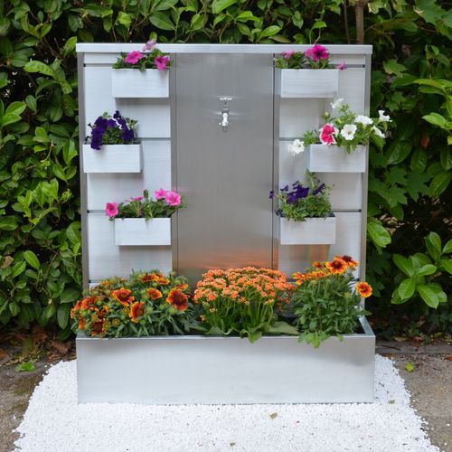 Fontana da giardino - EDEN. - MISTERZINC - in zinco / contemporanea