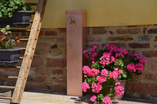 Fontana da giardino - COSMOS - MISTERZINC - in rame / contemporanea