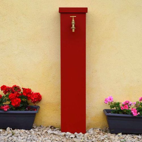 Fontana da giardino - AMARYLLIS - MISTERZINC - in zinco / contemporanea