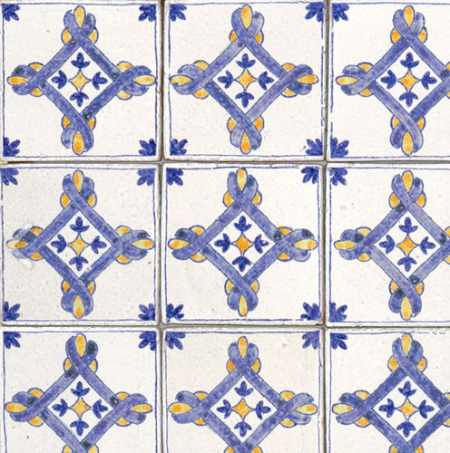 Piastrella in terracotta - BLU COBALTO : BVO9 - Ceramiche Militello art & design S.R.L - da interno / da parete / da pavimento