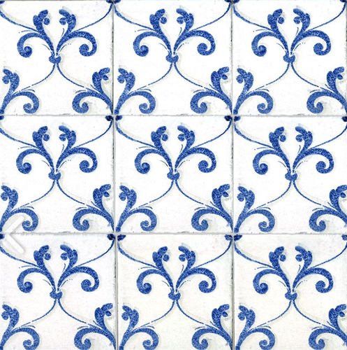 Piastrella in gres porcellanato - BLU COBALTO : B 05 COPIA - Ceramiche Militello art & design S.R.L - in ceramica / in terracotta / in vetro