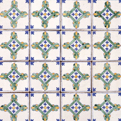 Piastrella in terracotta - VERDE RAME : V08 - Ceramiche Militello art & design S.R.L - da interno / da parete / da pavimento